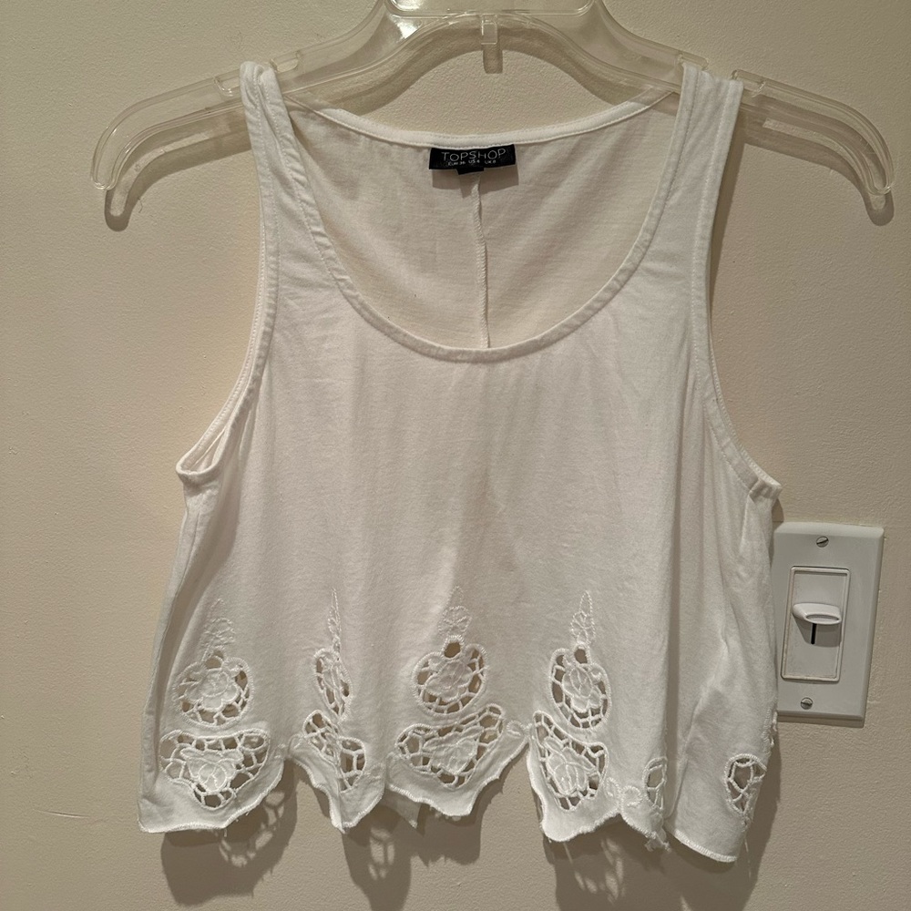 Lace Accented Top